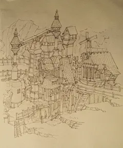 麦丽素  的插画 谈不上每日一图但至少每日一涂