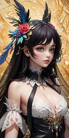 【AI美图】炫丽的动漫壁纸&amp;凄凉的爱情故事