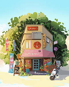 DzySmile采集到商业插画