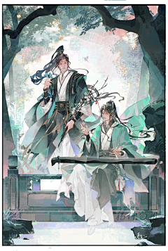 GREENMOON-采集到插画