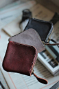 Leather Coin Purse from discoverattic.com: 