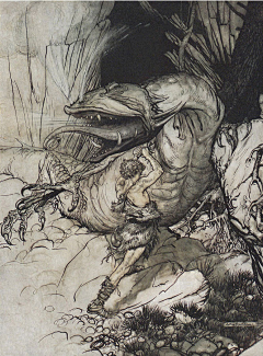 电池兔子采集到Arthur Rackham