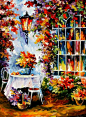 LeonidAfremov 油画