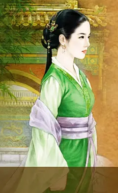 【青梅煮酒】【发图】半妆美人，盛颜仙姿 、_手绘古装女子吧_百度贴吧