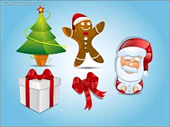 立体圣诞图标设计AI|christmas|merry|蝴蝶结|节日素材|平安夜|圣诞|圣诞节|圣诞节快乐|圣诞老人|圣诞礼物|圣诞树|圣诞夜|矢量|矢量素材|小熊饼干