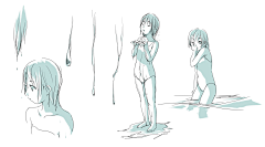 横着走的渡渡鸟采集到漫画动作透视线