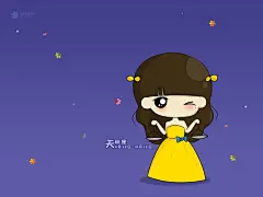 可爱卡通十二星座高清桌面壁纸桌面壁纸3