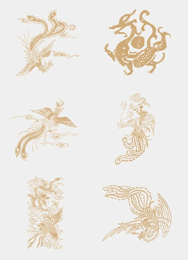 中国传统纹样——龙凤纹