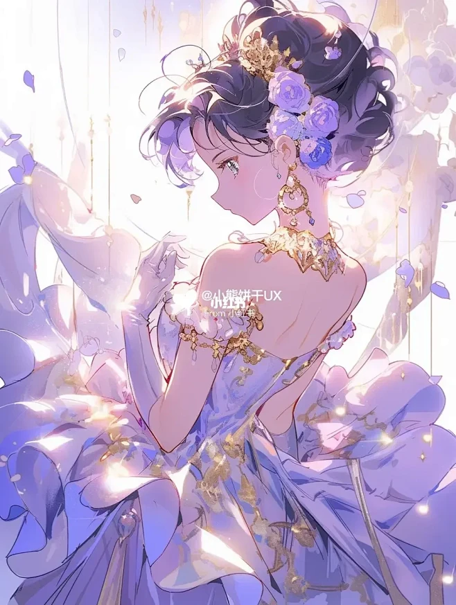 美少女战士壁纸 ｜紫色梦境3