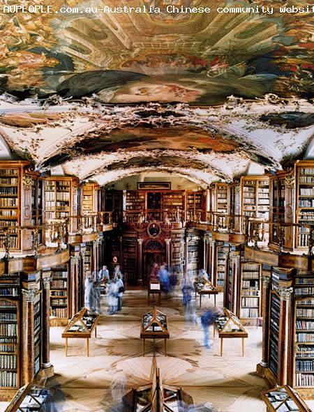 瑞士 圣加仑修道院图书馆（Abbey L...