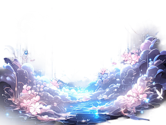 白鹿红莲采集到绘画元素素材