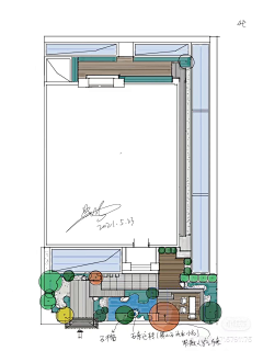 景观设计--张雷采集到庭院平面