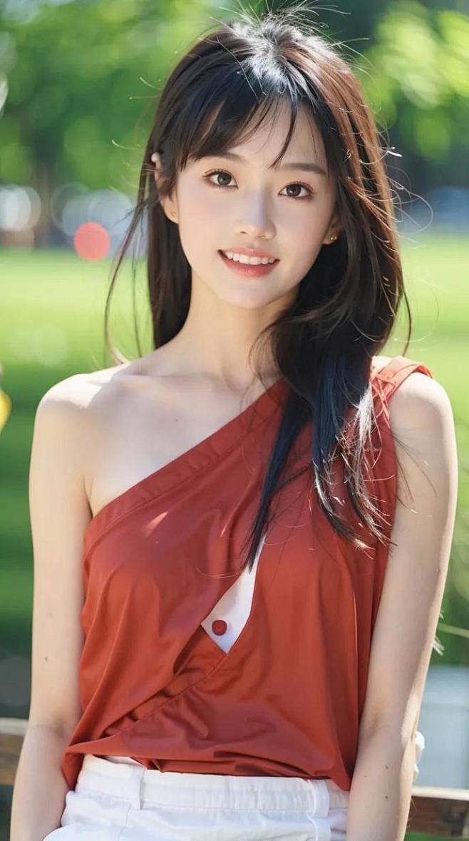 火红玫瑰美少女纯情性感艺术照写真-今日头...