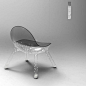 由设计师Paul Sandip设计的小球静电椅（Mr Chair），采用中空透明式设计，里面放入了许
多轻巧的泡沫小球，它们会随你在椅子上的摩擦，获取静电而飘舞，让椅子产生非常奇妙的效
果。
