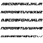 Armed Lightning Super-Italic Font