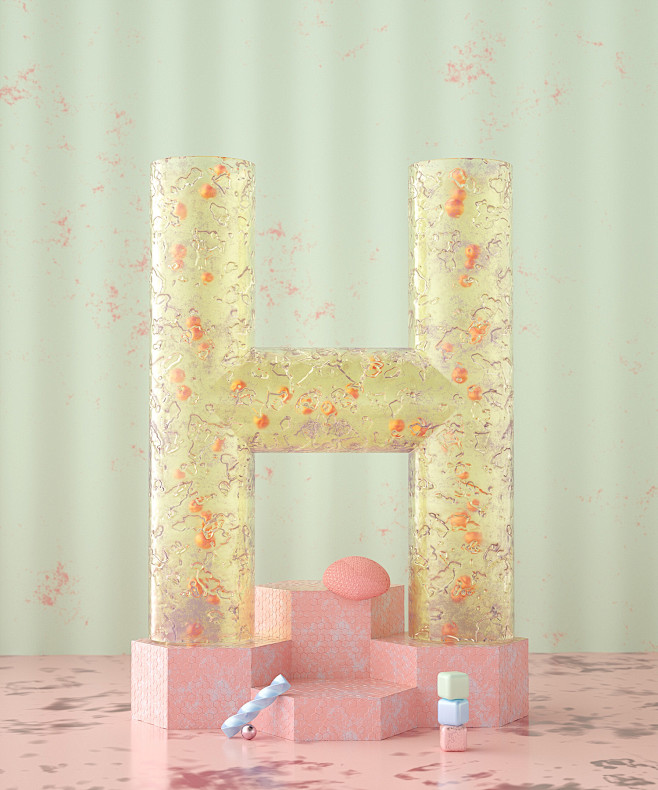 C4D-26个字母练习