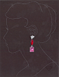 Harry Winston pink sapphire, spinel and diamond earrings