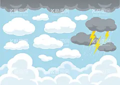 矢量云  - 源文件下载【酷图网】矢量,卡通,飞机,鸟,背景,蓝色,矢量云,云朵,卡通云朵,白云,云朵素材,云素材,卡通云,手绘云,云漫画,素材云,动漫动画,乌云,打雷,下雨,