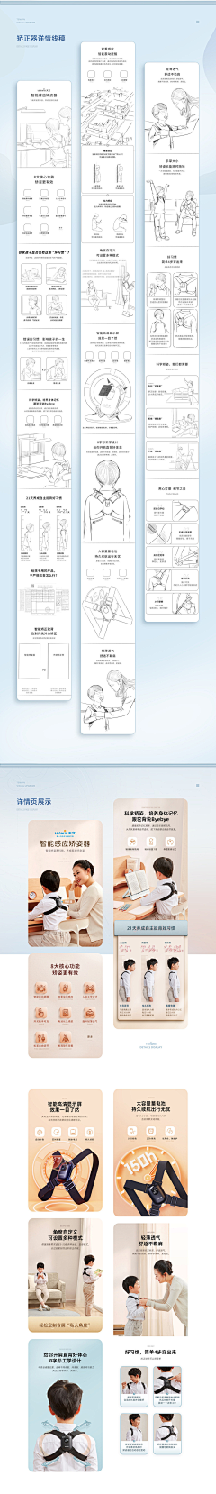 故里~~采集到详情页 策划 线稿