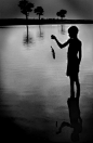 Fishing Niger River. Photo by William Ropp.