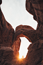 imbradenolsen:

sunset at Windows, Arches NP