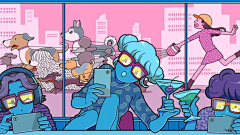 饼老弟采集到POP|偏平面系
