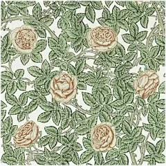 Harlequin Rambling Rose现代客厅墙纸/壁纸图片-美间