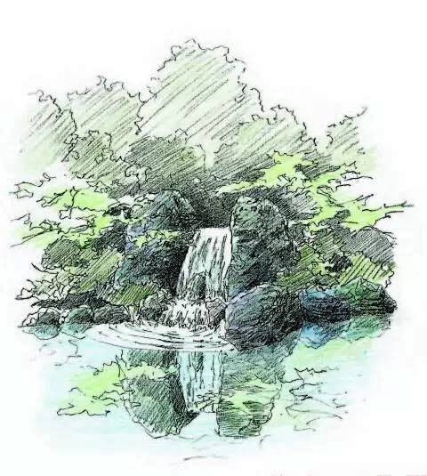 日本国宝级景观大师枡野俊明手绘设计作品