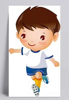 踢足球的小男孩动漫人物|动漫人物,动漫人物元素,动漫设计元素,动植物元素,免抠元素