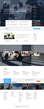 University - Education Theme for School & College by Robert Gavick, via Behance: 