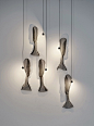 “情感之光”西班牙灯具设计师的 7 个系列作品 / Arturo Álvarez  : 光试图以闪亮的形式逃脱黑暗的束缚。