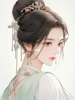 神仙姊姊 国风汉服人物肖像尝试【附咒语】