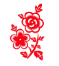 花 植物 花朵 剪纸