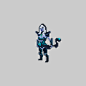 DOTA 2 Pixel Art : I was very inspired by the work of Michael Myers, and his pixel art characters. I tried my hand at a few characters based off the popular Valve game, Dota 2