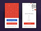 Login/Sign up inspiration for mobile apps — Muzli -Design Inspiration — Medium : via Muzli