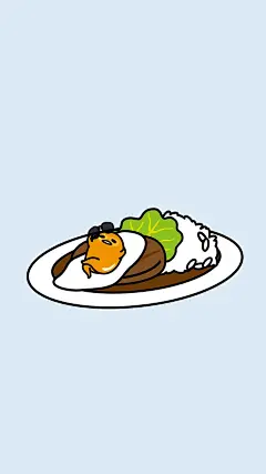 懒蛋蛋图片iPhoneX手机壁纸