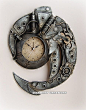 Steampunk Spiral Time clock by ~Diarment on deviantART@北坤人素材