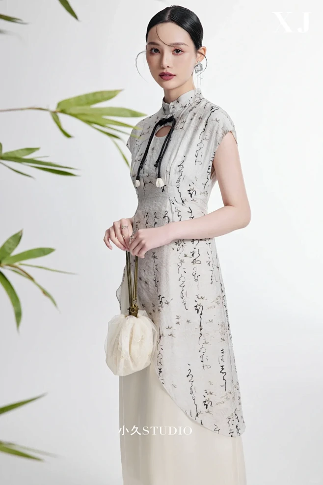 服装拍摄丨新中式look-花瓣网