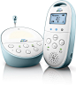 Amazon.com：飞利浦新安怡DECT婴儿监视器，带有温度传感器：婴儿