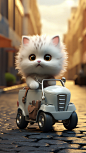 front 3D illustration of one cute white silver highland kitten walking and small car in a street, --ar 9:16 --s 750 --style raw --v 5.2


garrett84_front_3D_illustration_of_one_cute_white_silver_highla_9b5d6886-4ca5-4187-b5f3-59923be0fdf9