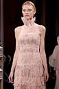 Details at #Valentino# | Haute Couture Spring 2011 ​Fashion Show | 精致的花边、蝴蝶结、无一处不少女… ​​​​