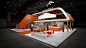 Stand concept for Arcelor Mittal : Concept visualization for exhibition stand for Arcelor Mittal.