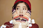 People 3000x2000 K-pop Twice women Asian singer Christmas warm colors twice dahyun