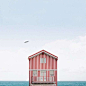 #素材#绘画素材，海边的小房子，来自摄影师sejkko。| 欢迎评论晒画(转)