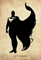 6大超级英雄的黑白轮廓 | IT荟萃 - 肖客网
