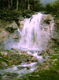 Master Painter, Richard Schmid's "Yukon Waterfall": 