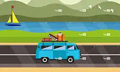 假期 旅行 闲暇 自然 面包车 车 车辆 汽车 运输 优质的