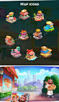 slot game Game Art mobile game Casino Game slot game gambling casino art direction  Creative Direction 