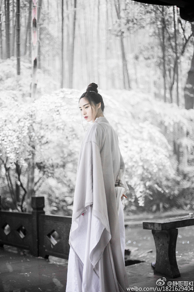 分享图片#带着汉服去旅行##杭州约拍# ...