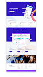 4个响应式落地页网页模板 Apollo Custom Landing Pages :  